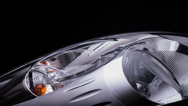 Automotive part: Light　Plating-like coating　Image